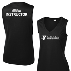 Body Attack Ladies Sleeveless V-Neck