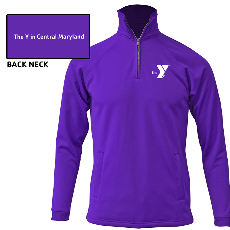 Quarter Zip Fleece - Purple