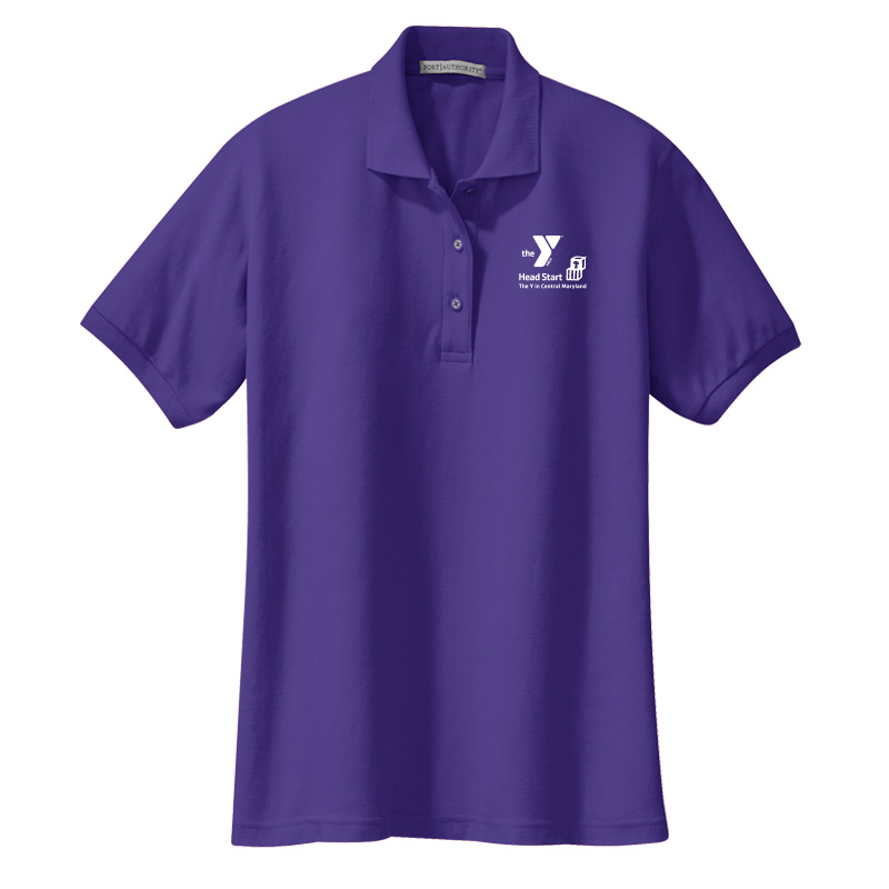 HeadStart Ladies Silk Touch Polo - Purple