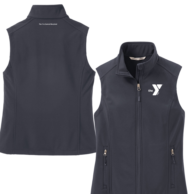 Ladies Core Soft Shell Vest - Grey