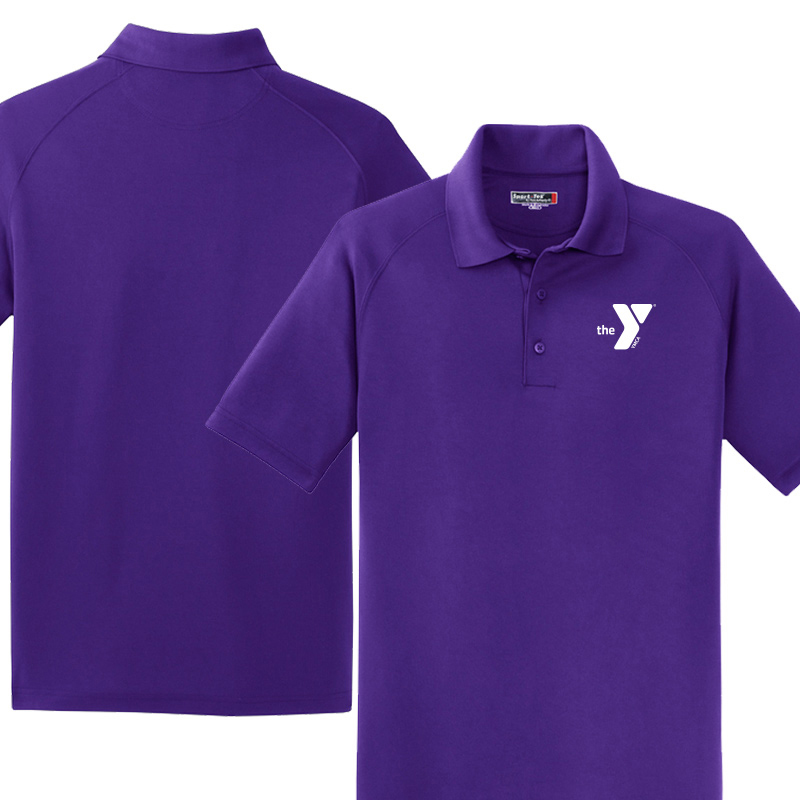 Preschool Raglan Polo - Purple