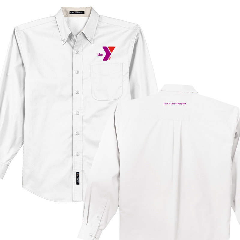 Long Sleeve Easy Care Shirt - White