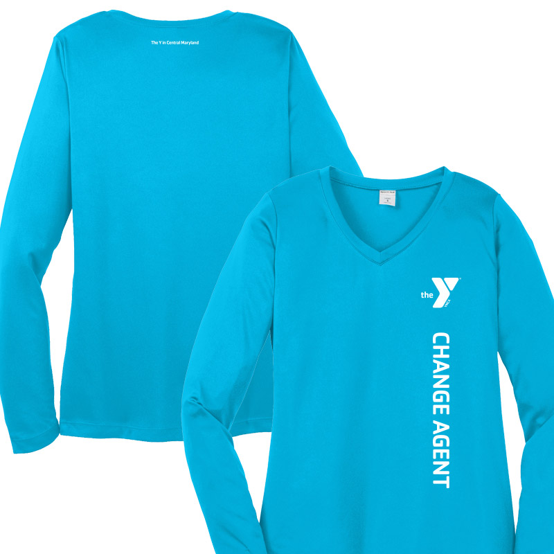 Change Agent 2 Ladies Long Sleeve Competitor Tee