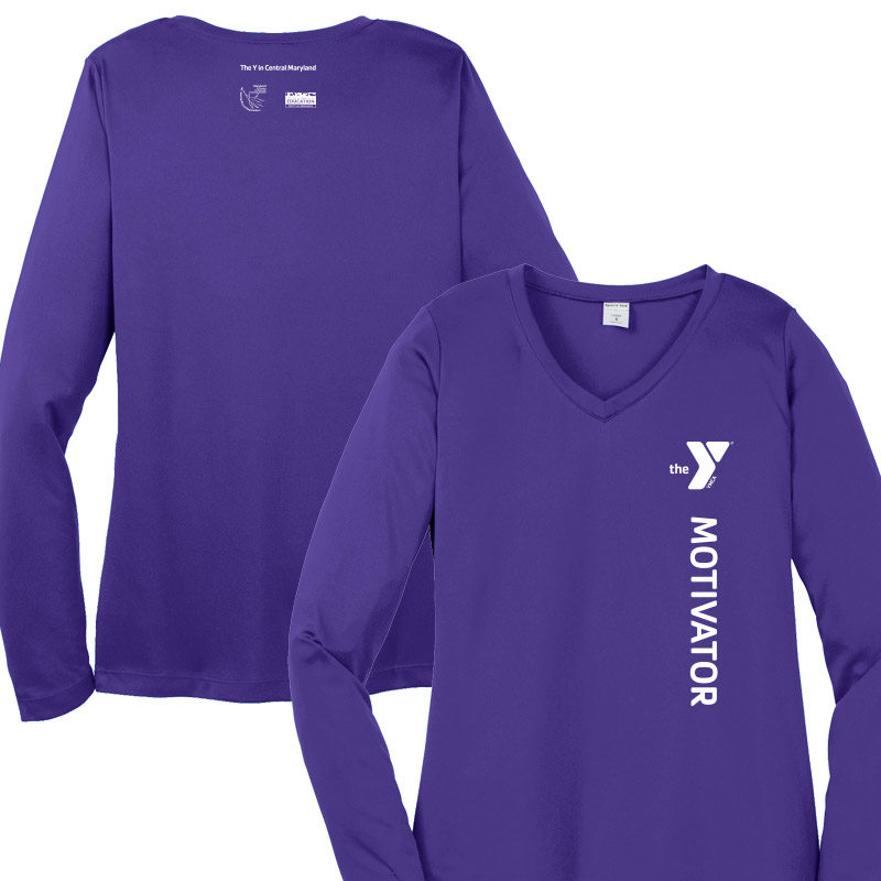 Motivator 1 Ladies Long Sleeve Competitor Tee