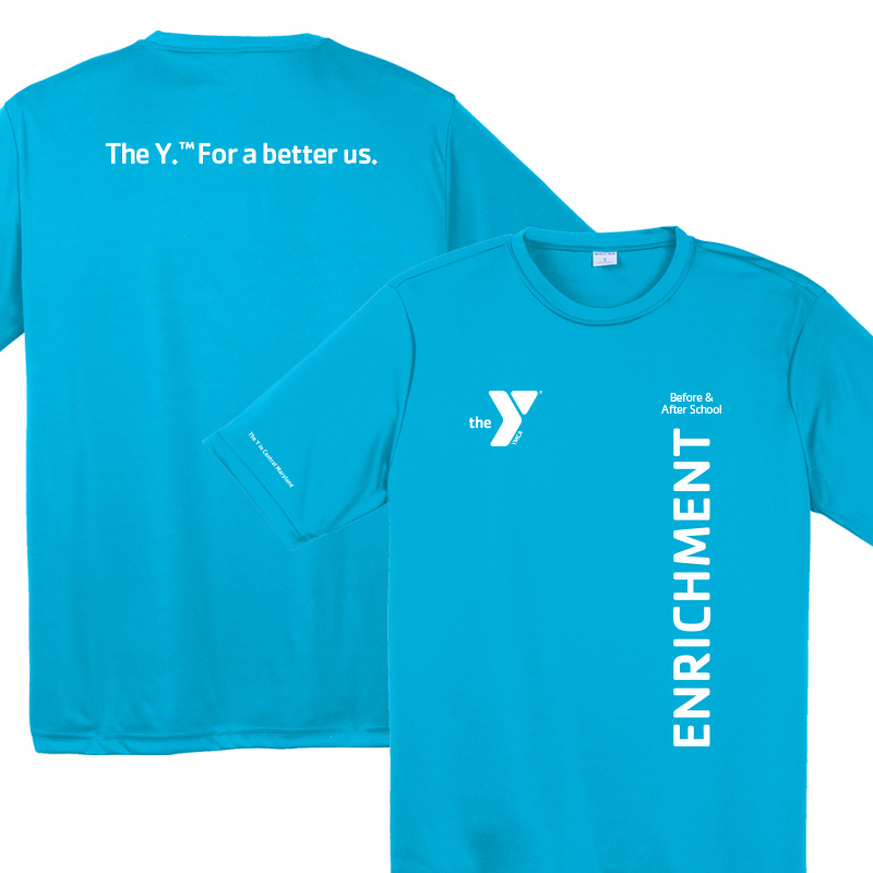 Before and After  Competitor Tee - Atomic Blue