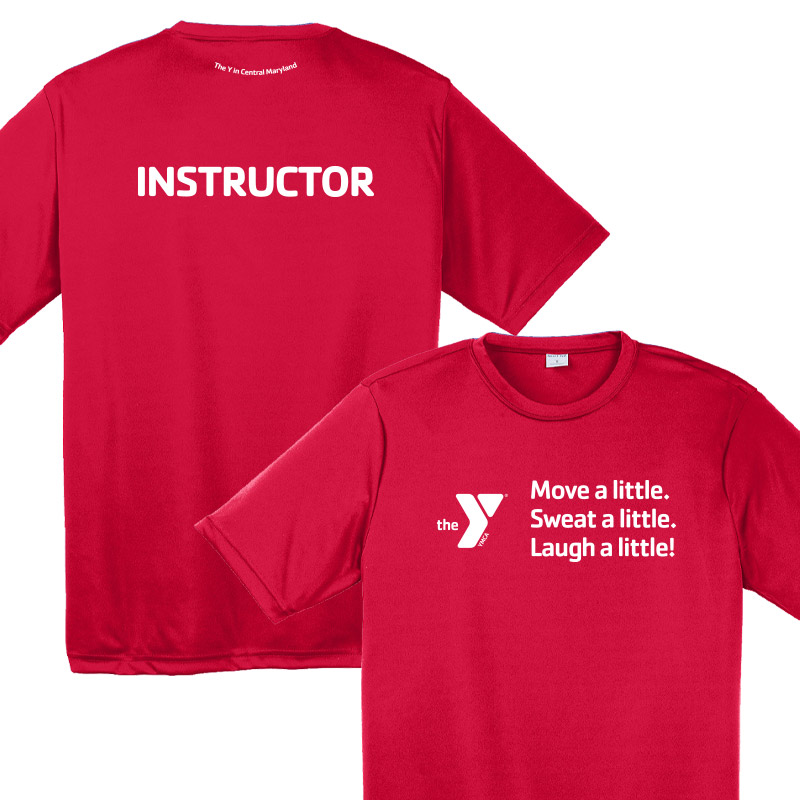 Move a Little Competitor Tee  - Red