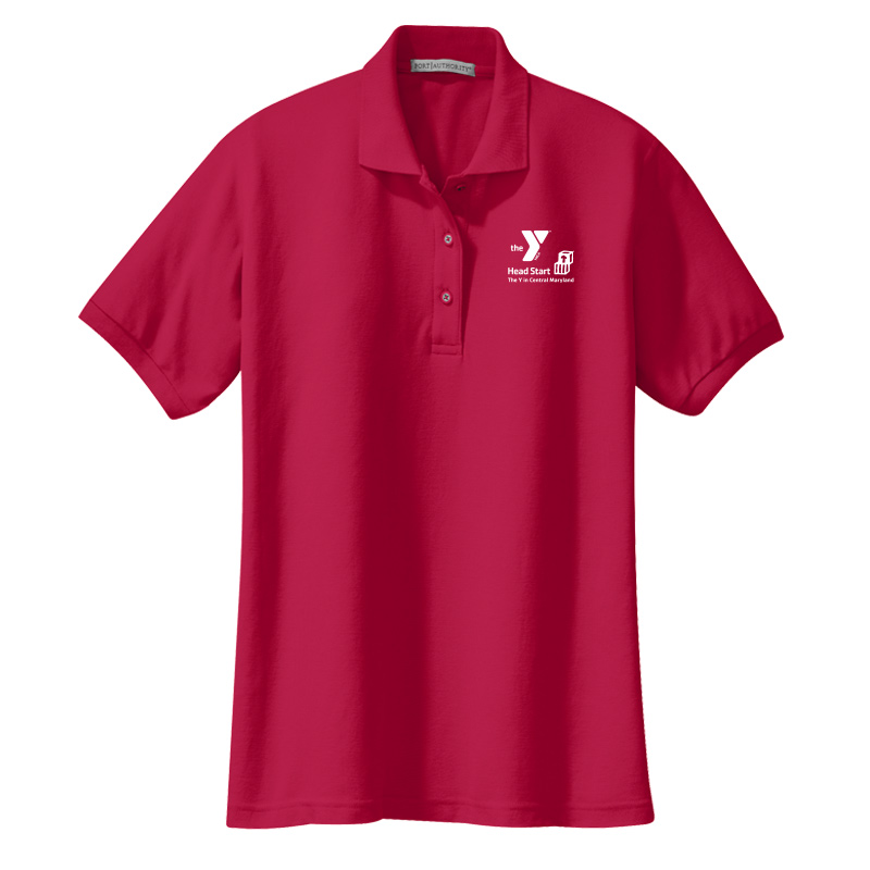 HeadStart Ladies Silk Touch Polo - Red