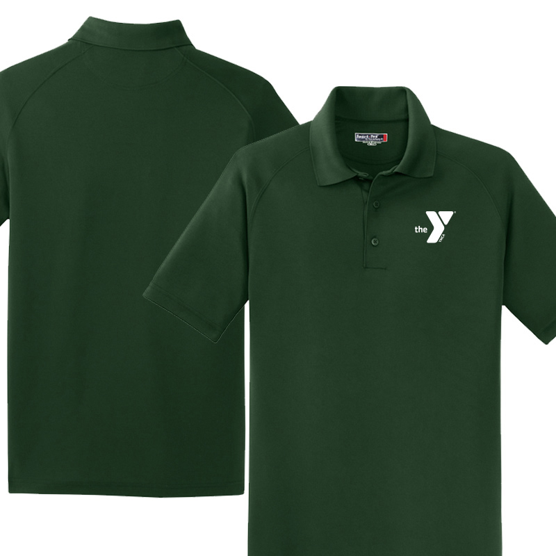 Preschool Raglan Polo - Forest