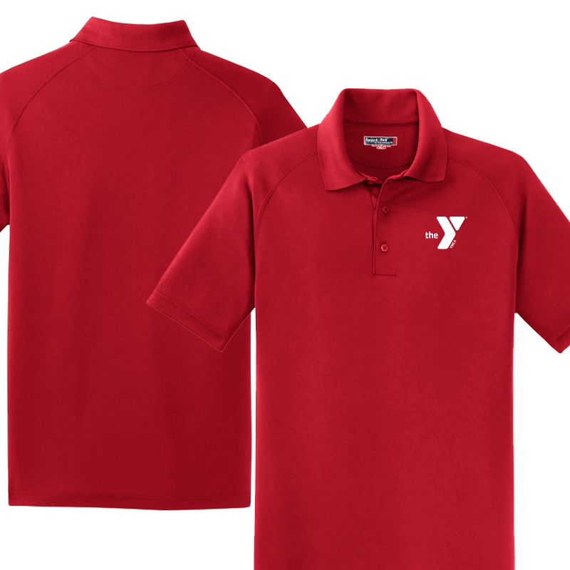 Preschool Raglan Polo - Red