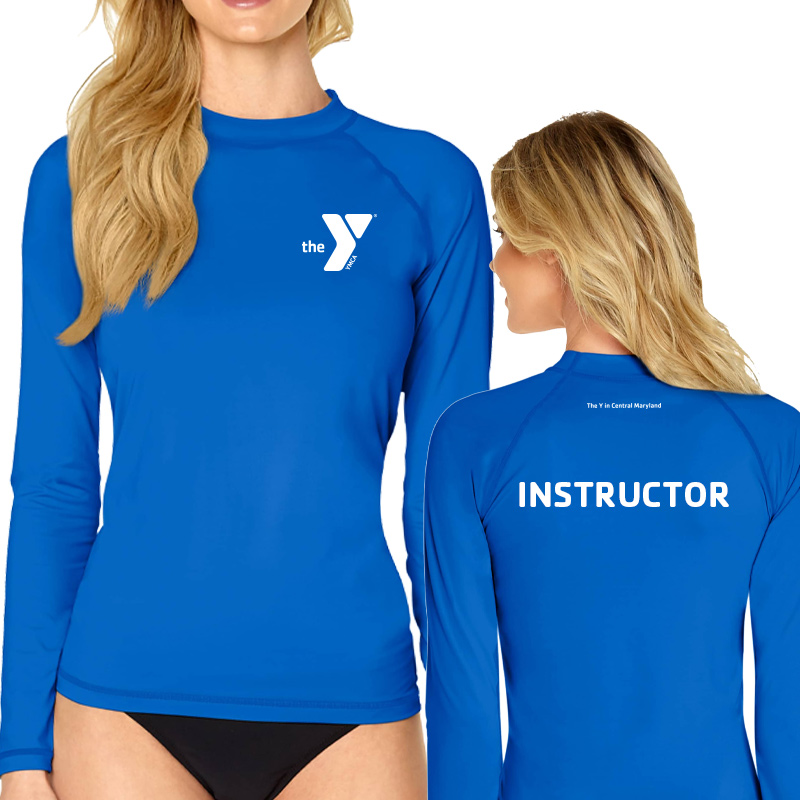 Instructor Ladies Long Sleeve Rashguard