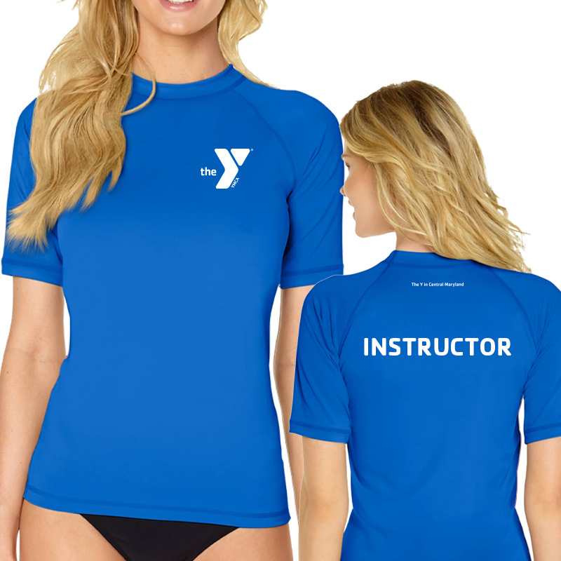 Instructor Ladies Short Sleeve Rashguard